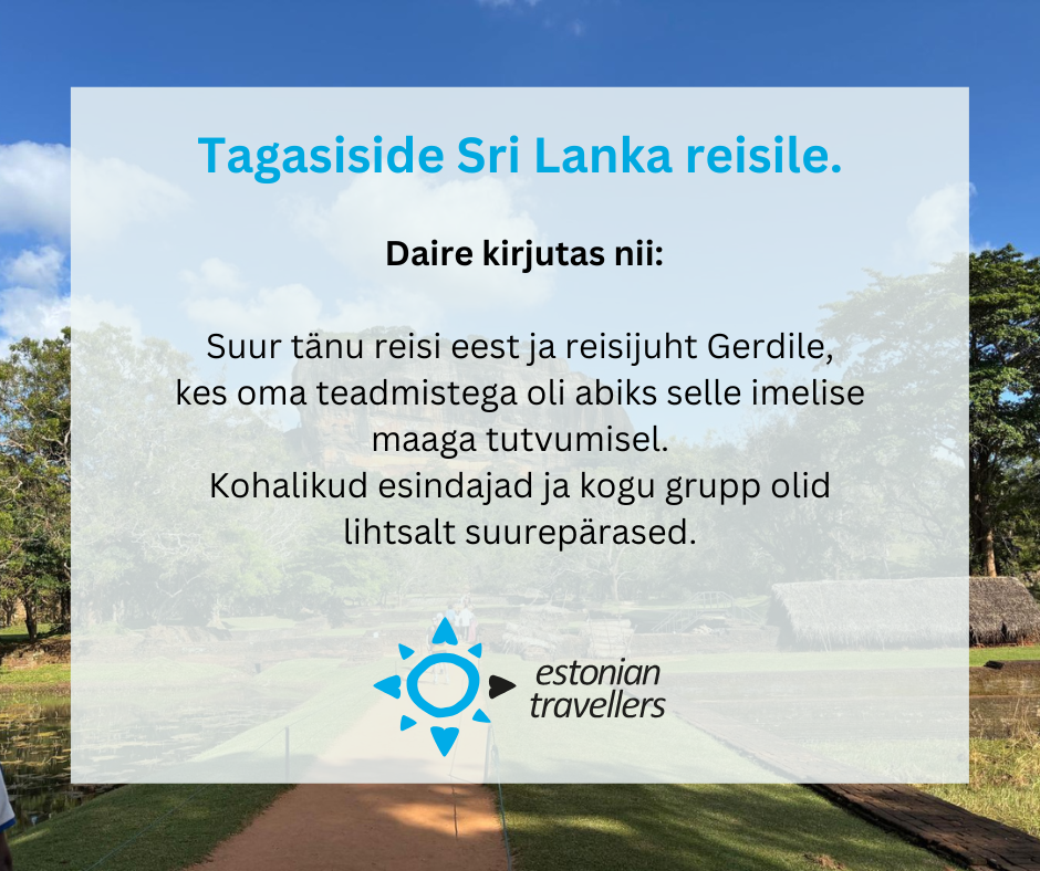 Sri Lanka veebruar 2025 tagasiside