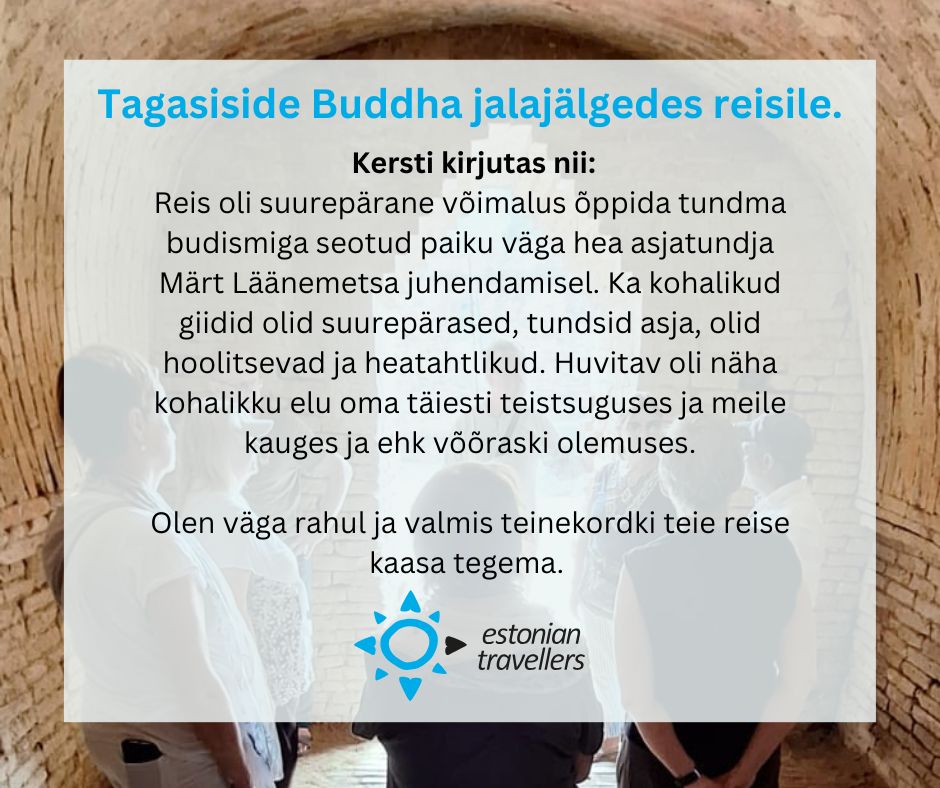 Buddha jalajälgedes 2024 tagasiside