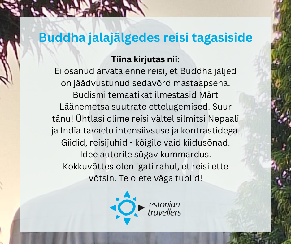 Buddha jalajälgedes 2024 tagasiside