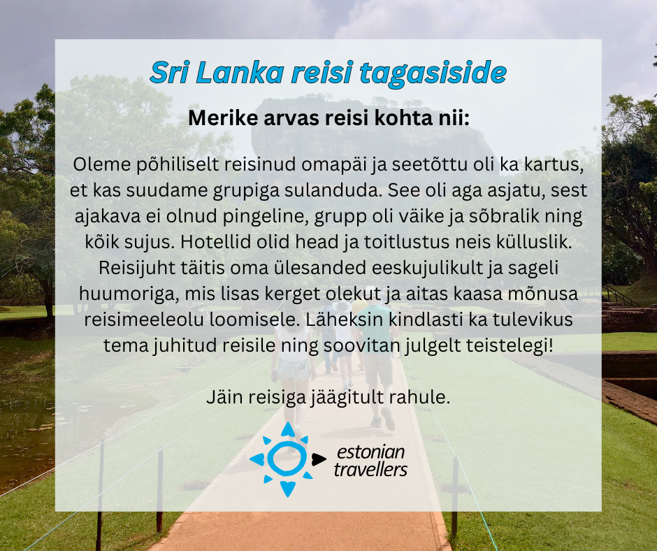 Sri Lanka tagasiside